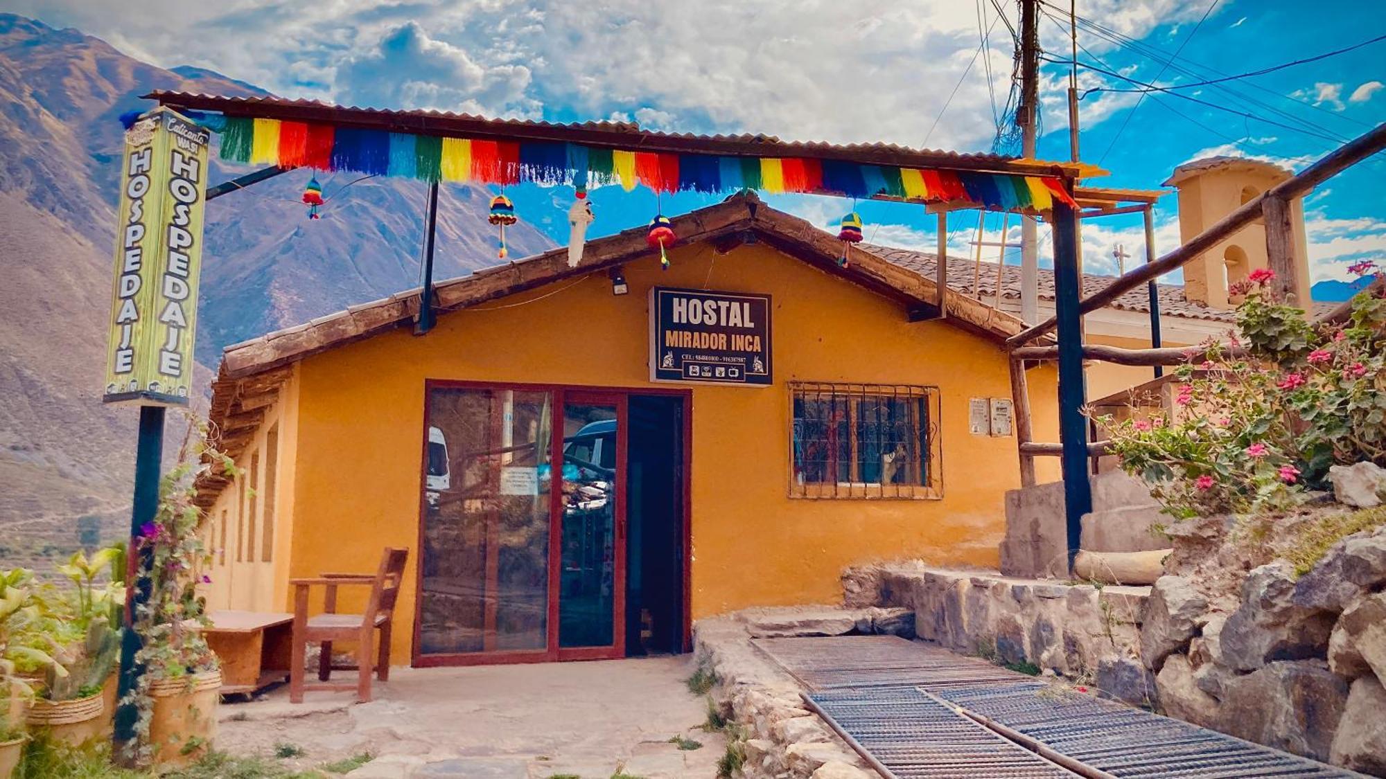Mirador Inka Hotel Олантаятамбо Екстериор снимка