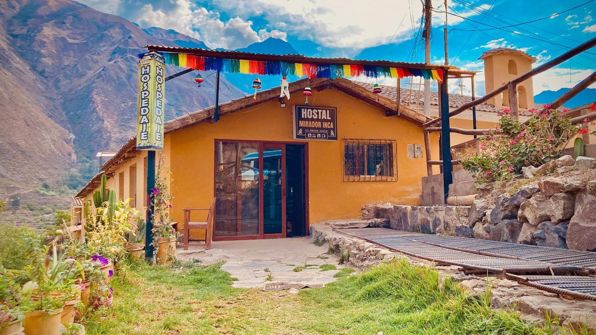 Mirador Inka Hotel Олантаятамбо Екстериор снимка