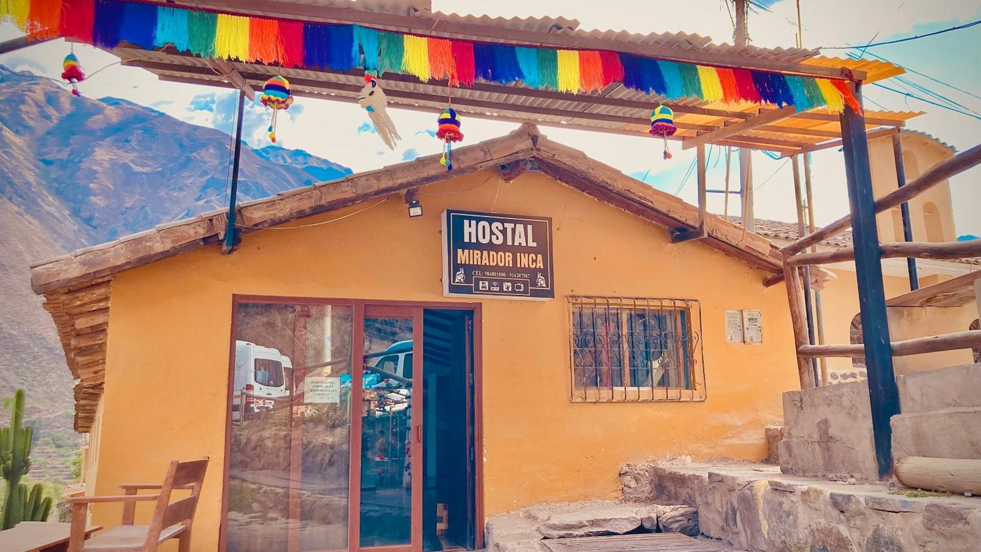 Mirador Inka Hotel Олантаятамбо Екстериор снимка